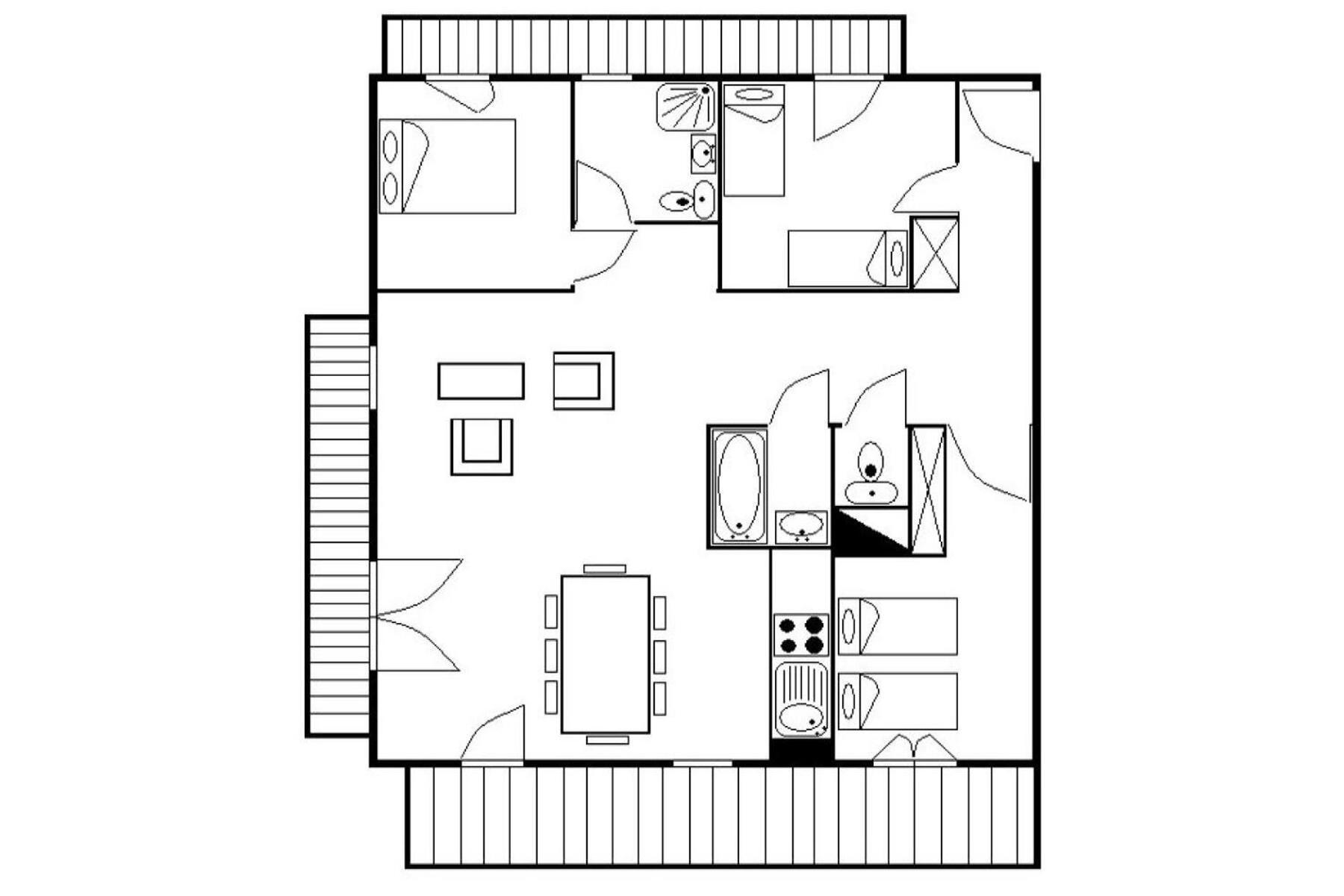 Residence Les Cristaux - Appartement Accueillant & Renove - Proche Des Pistes - Balcon - Sauna - Hammam - Wifi Mae-0254 Saint-Martin-de-Belleville Exterior foto